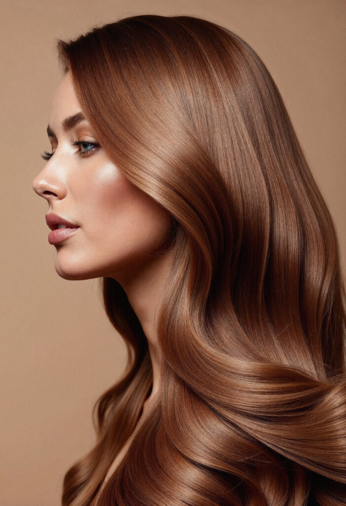 hazel brown hair color